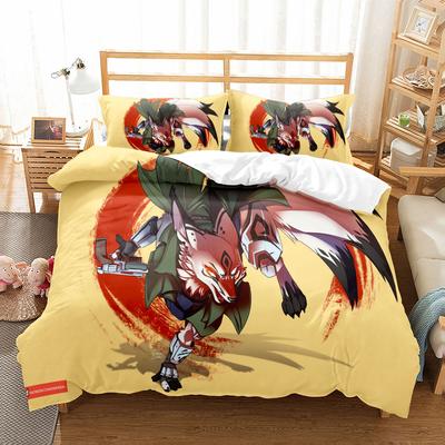 Juego de Ropa de Cama de Cómics de Beast Stars Tamaño King Queen Doble Completo Twin Individual Juego de Ropa de Cama