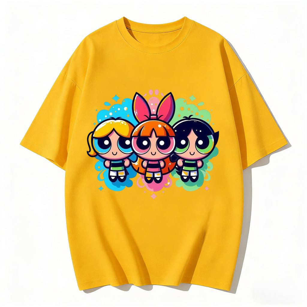 2026 Girls Super Powerful Blouse Training Streetwear Tshirts Womens Tee Classic Gym Fitness Family Matching Outfits Summer Tops