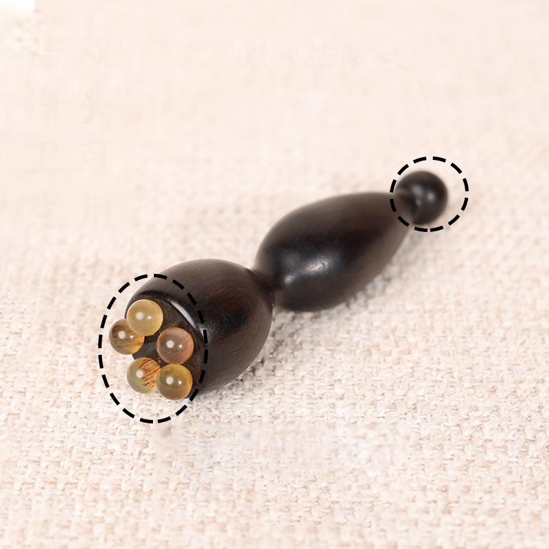 Smooth Face Massage Tools Resin Gua Sha Face Skin Care Massage Sticks Lotus Seedpod Shape Massager Facial Physiotherapy Tool