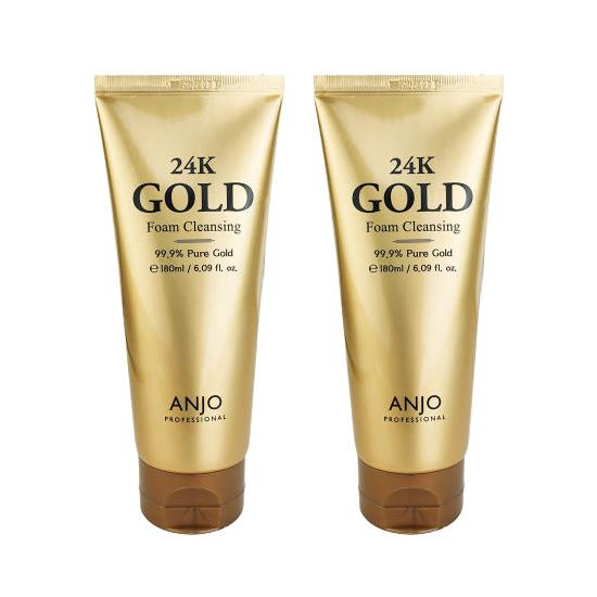 ANJO 24K Gold Foam Cleansing 100ml, 180ml (6 Options)