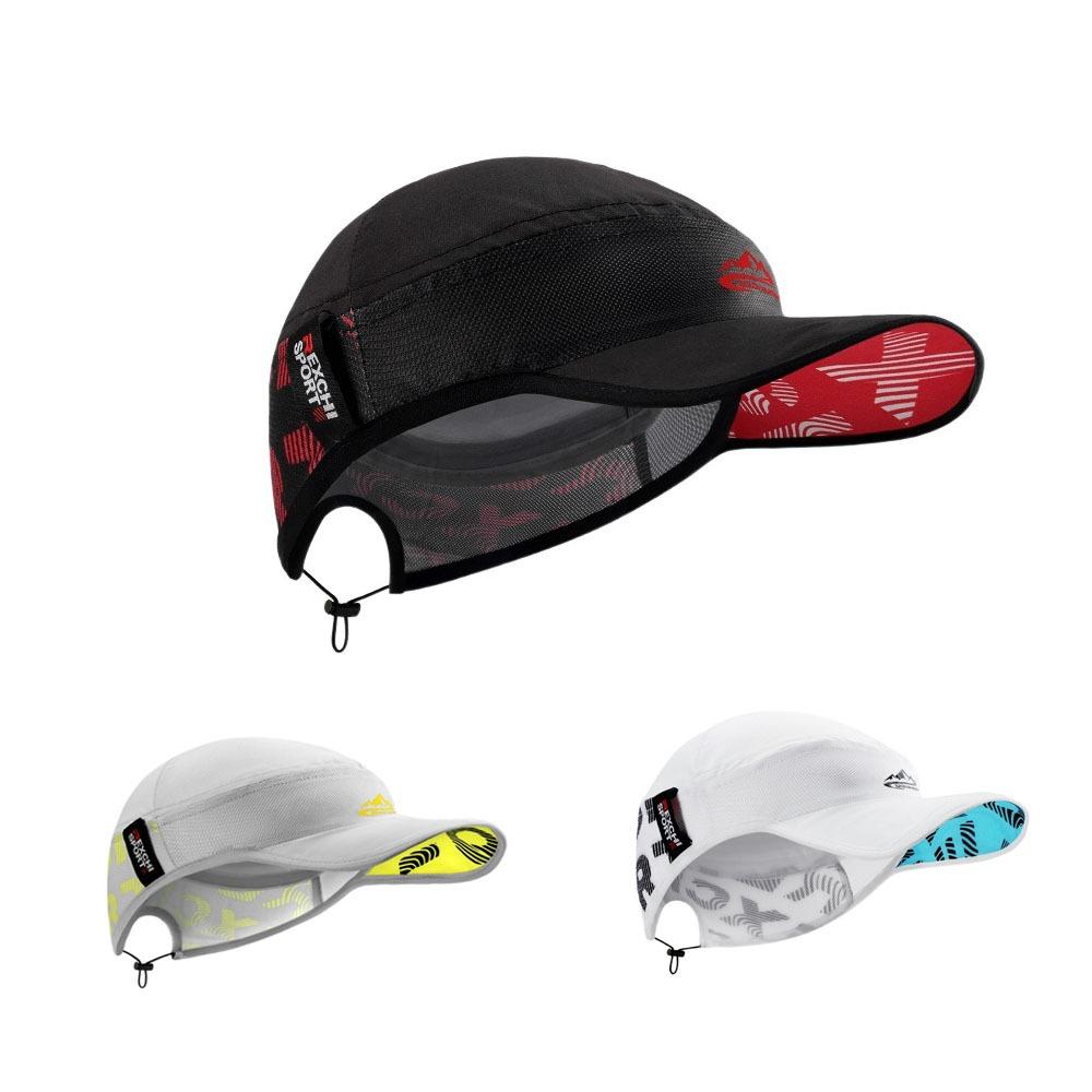 

Quick-drying Running Hat Breathable Sunshade Headwear High Quality Cycling Cap Unisex сірий