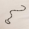 Mixed Bead Collar Necklace(Black)