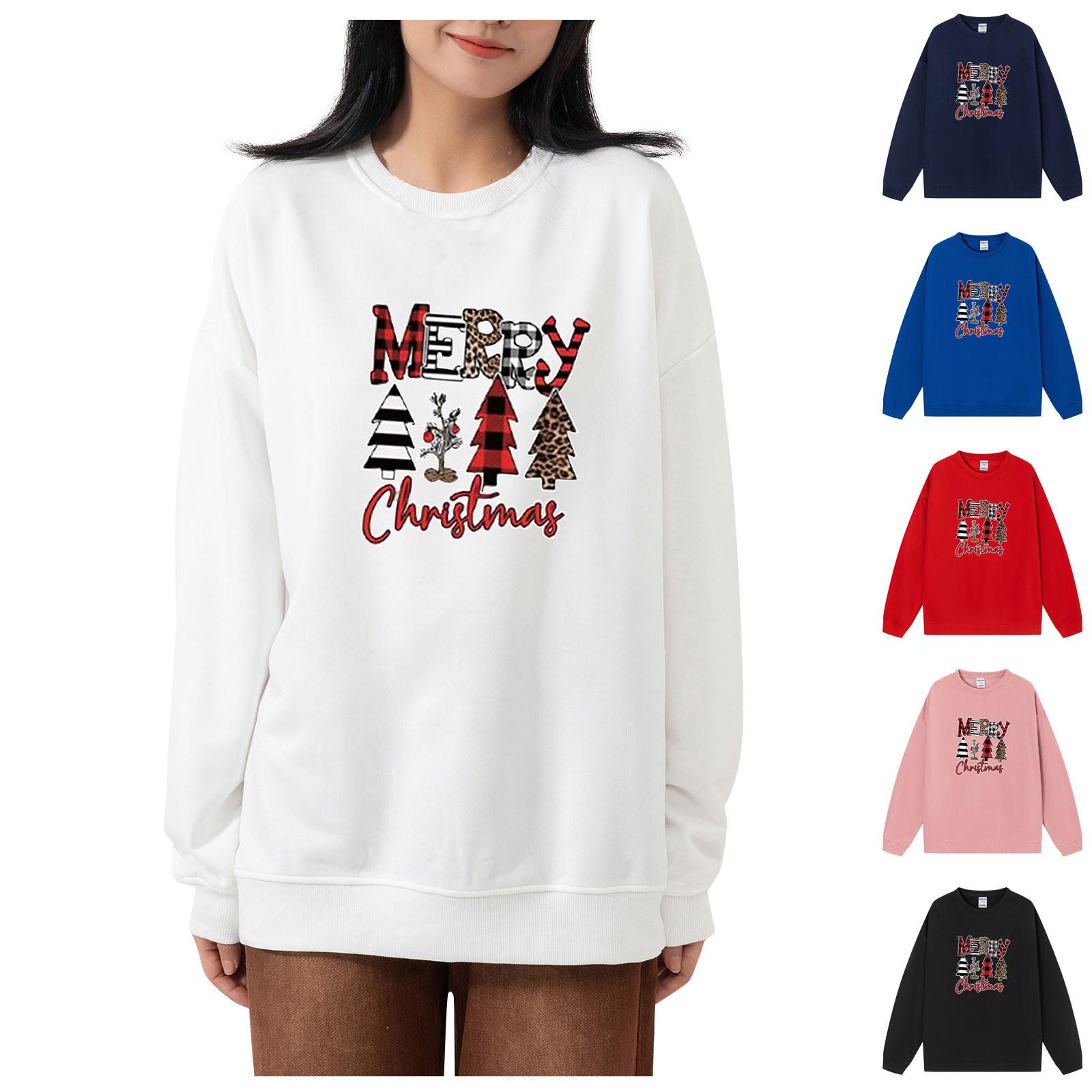 

Женские повседневные свободные топы с круглым вырезом и длинными рукавами