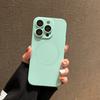 Applicable To iPhone11promax Liquid Magnetic Mobile Phone Case Apple 11 Silicone CD Pattern with Built-in Lens Case