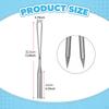 Hand Rake Cultivator Compact Stainless Steel Thickened Prong Garden Fork Tool for Weeding
