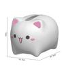 Kawaii Cat Tissue Box Livingroom Napkin Storage Box Kitchen Paper Container Desktop Toilet Paper Holder for Bathroom Dormitory