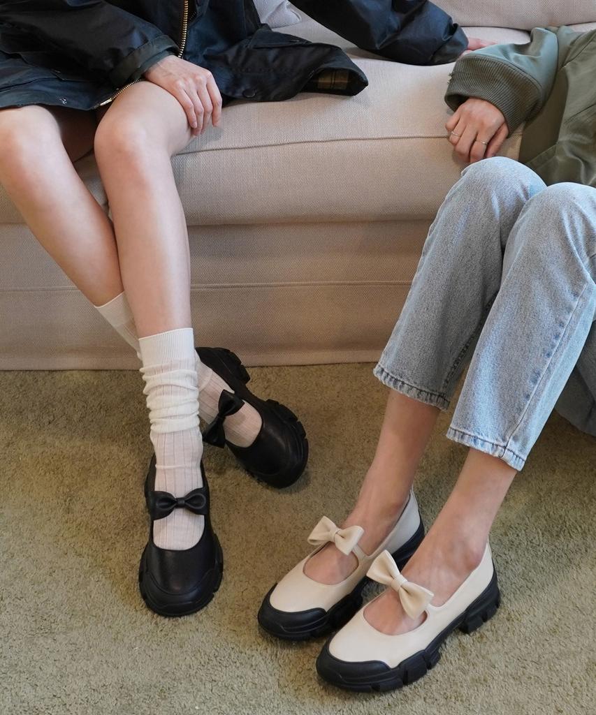 Halteallez Ribbon Platform Sneakers Ha2451