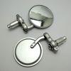 1 Pair 7/8inch Universal Round Handlebar End Motorcycle Rearview Side Mirror