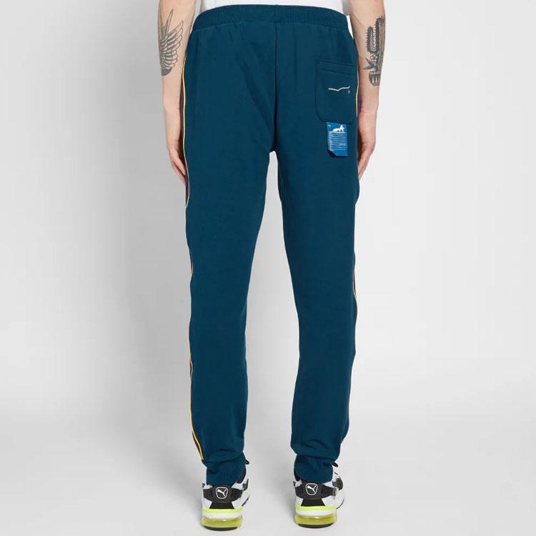 Puma X Ader Error Cuffed Casual Breathable Mid-Waist Knit Joggers Men Bottoms Blue 595536-60