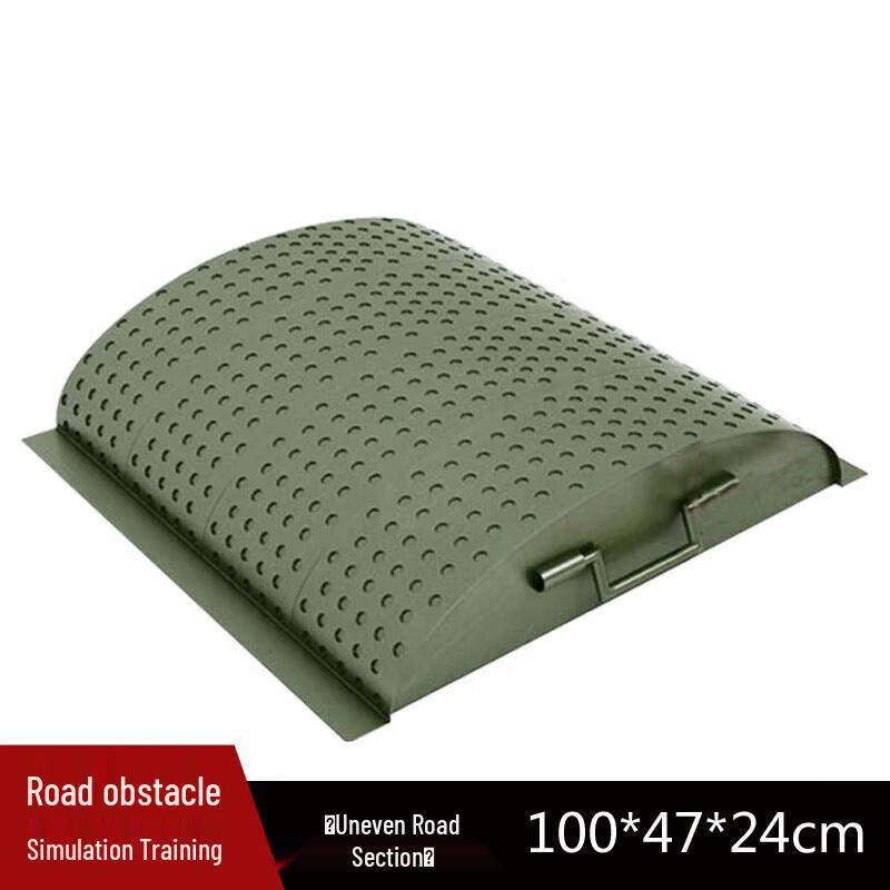 Car Driving Training Convex Road Obstacle