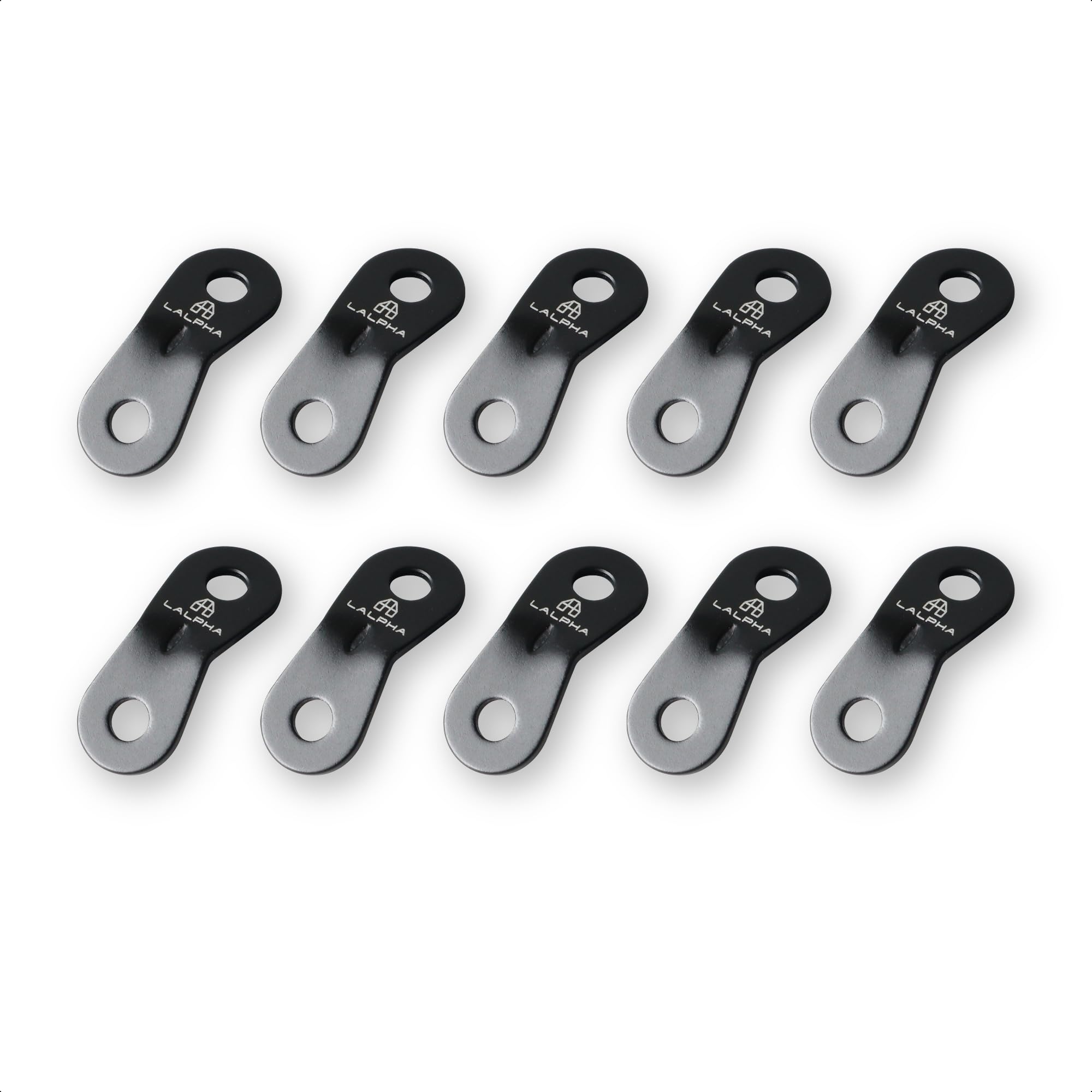 LALPHA Aluminum Flexible Metal Rope Tensioner for Tent Tarp Rope Regular