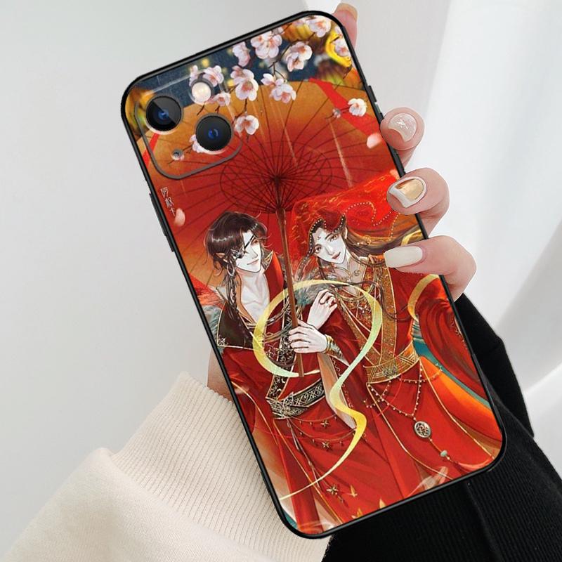 Tian Guan Ci Fu Phone Case For iPhone 17 Pro Max 15 14 13 11 12 16 Pro Max mini 15 16 Plus 16e 17 Air Cover