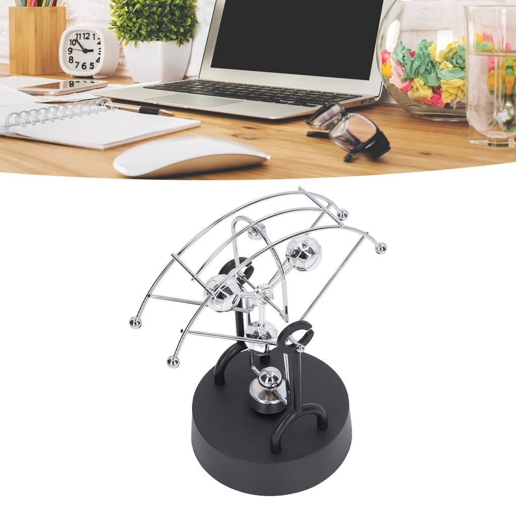 Electronic Perpetual Motion Desk Toy Magnetic Umbrella Shape Desk Decorations for Homes Office Desktop Decor Gifts