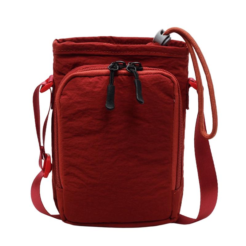 Drawstring Small Square Bag Women's Crossbody Bag Mobile Phone Bag