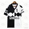 Messico Campos 1 Maglia da Calcio Retro Scollo a V Larga Asciugatura Rapida Traspirante T-shirt Estiva da Allenamento Uomo&Donna Top Casual