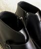 Joenshoe Harmonic Dermaline Monk Mid-Calf Boots Black