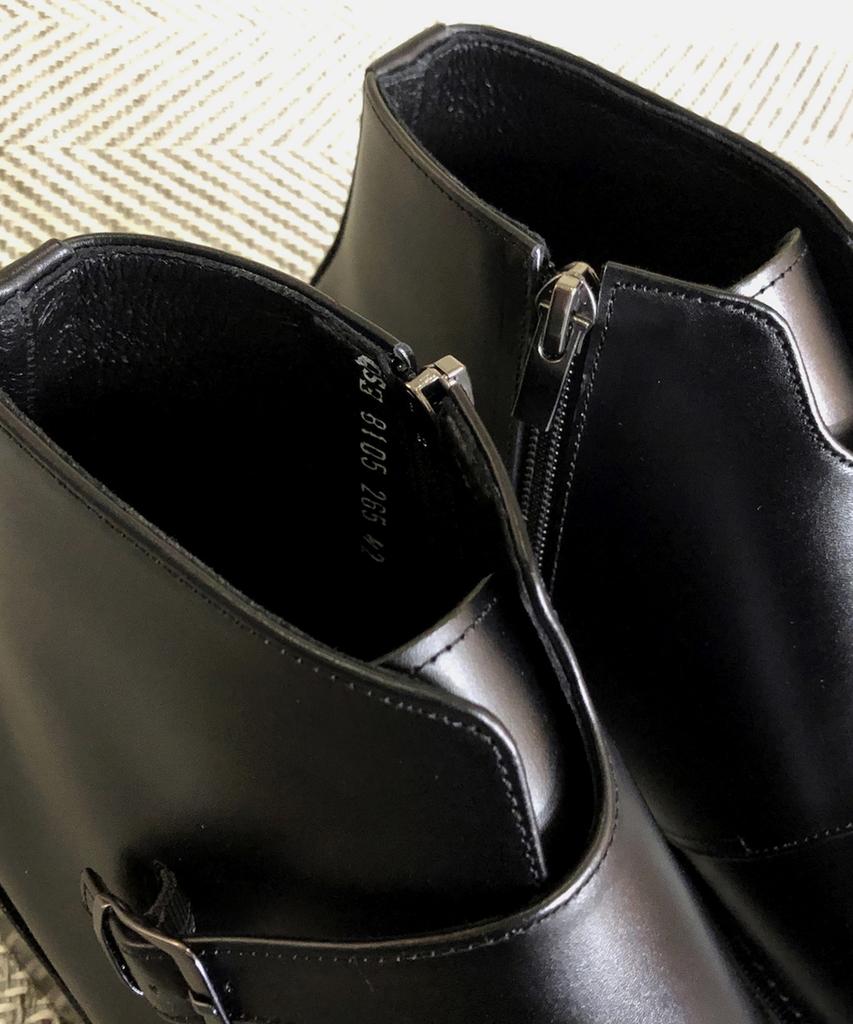 Joenshoe Harmonic Dermaline Monk Mid-Calf Boots Black