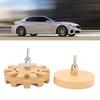 Khaki Rubber Adhesive Remover Wheel Universal Car Decal Removal Tool  Vehicle Surface Cleaning