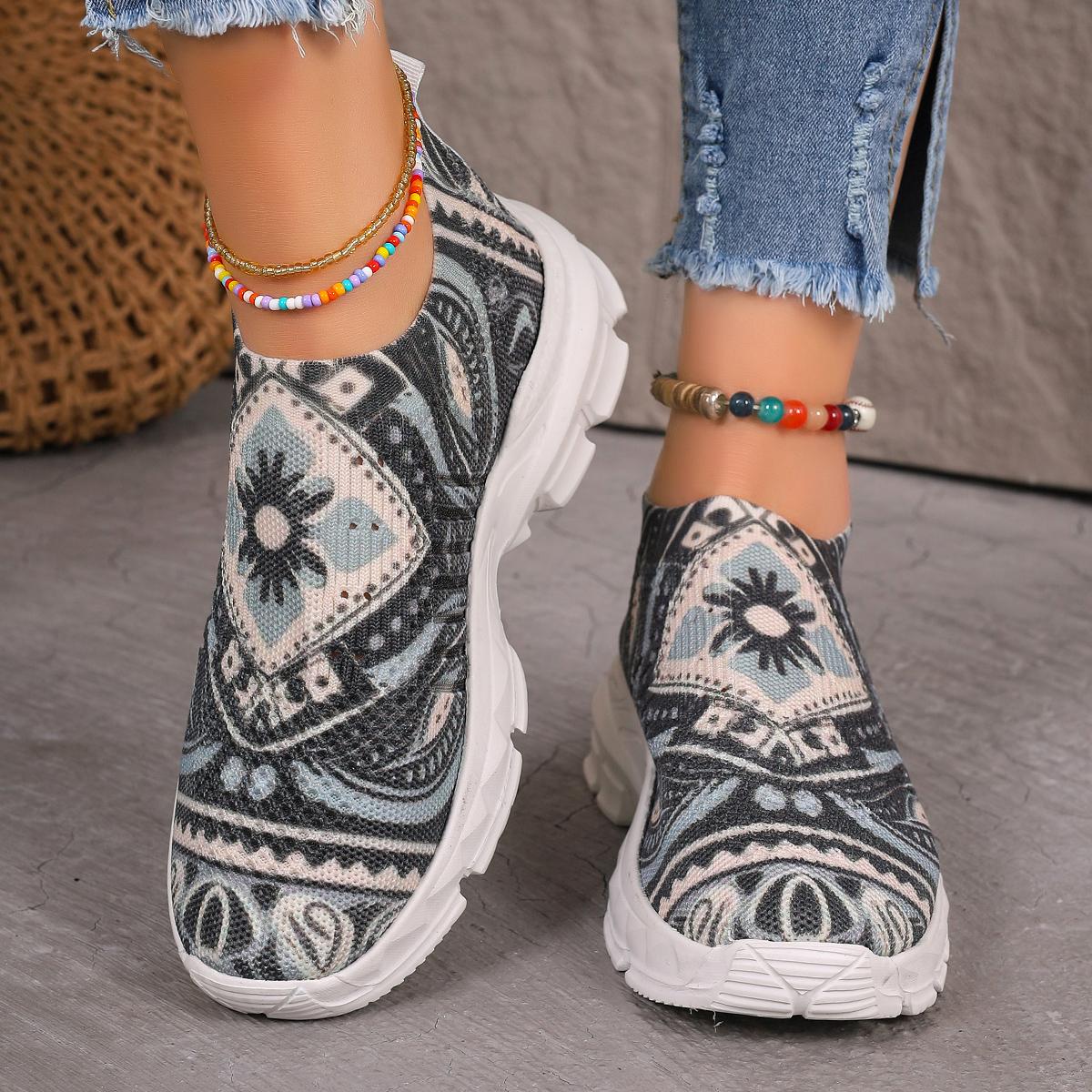 

Женская обувь больших размеров, нескользящая дышащая сетчатая обувь высокого качества, весенне-осенняя легкая прогулочная женская обувь без шнуровки 43