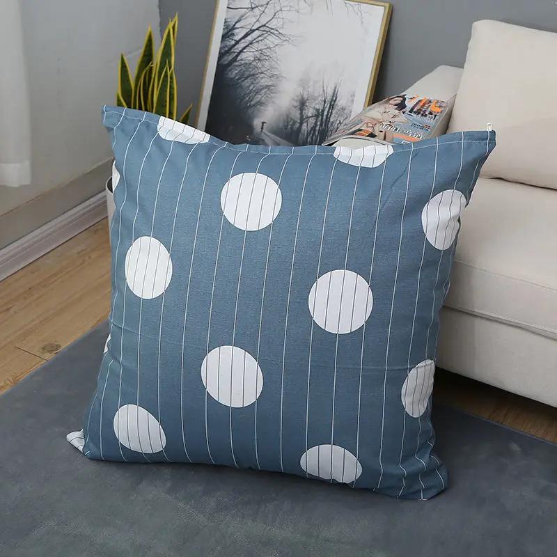 Floral Series Printing Pattern Decoration Home Pillowcase Square Office Cushion Cover