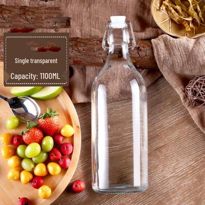 Juego de Botellas de Vidrio Selladas Multiusos Zhishi