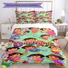 Dora Explorer Customize Your Name Bedding Set Breathable Duvet Cover with Pillowcases Home Decoration Birthday Gift
