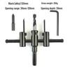 Adjustable Alloy Hole Opener Drill Bit for Woodworking, Gypsum, and Plastic
