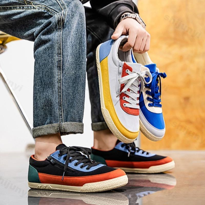 Fashion 2025 Autumn New Fashion Trend Casual Low Top Sports Shoes for Men Breathable Versatile Comfortable Non Slip Flat Soled Sneakers