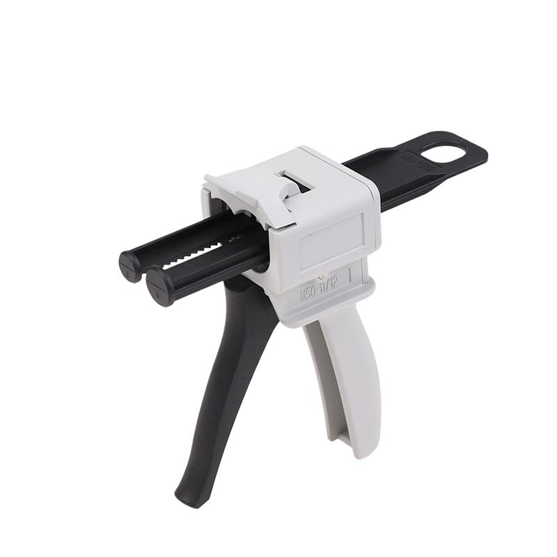 Ab Epoxidová tavná pistole 50ml Cartridge Applicator Univerzální Dvoukomponentní Rukojeť Těsnicí Pistole Vhodná pro Smíšené 1:1/2:1/10:1
