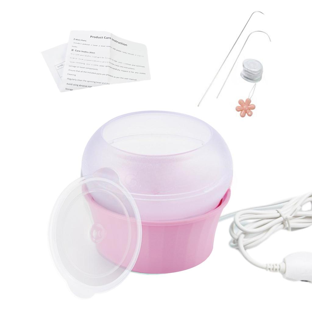 Elektryczny wirujący koraliki, wirujący koraliki z gliny, wirujący koraliki USB, regulowany koralikowy dodatek do tworzenia biżuterii DIY