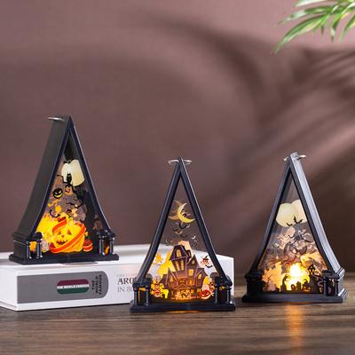 Halloween Dekoration Jack-o'-laterne Party Tabletop Skelett Hexe Dekoration Szene Layout Requisiten