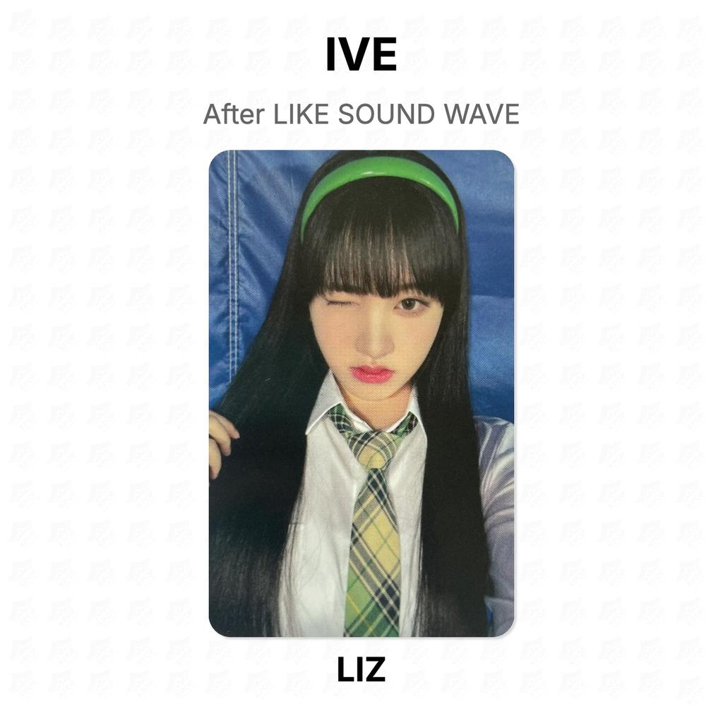 IVE After LIKE SOUND WAVE Official Photocard
