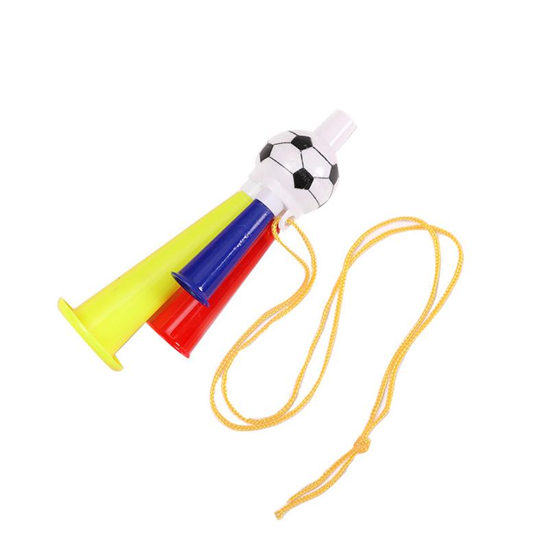

Children S Creative Football Whistle Horn Toy Football Game Atmosphere Props Double Tone Trumpet Whistle Toys