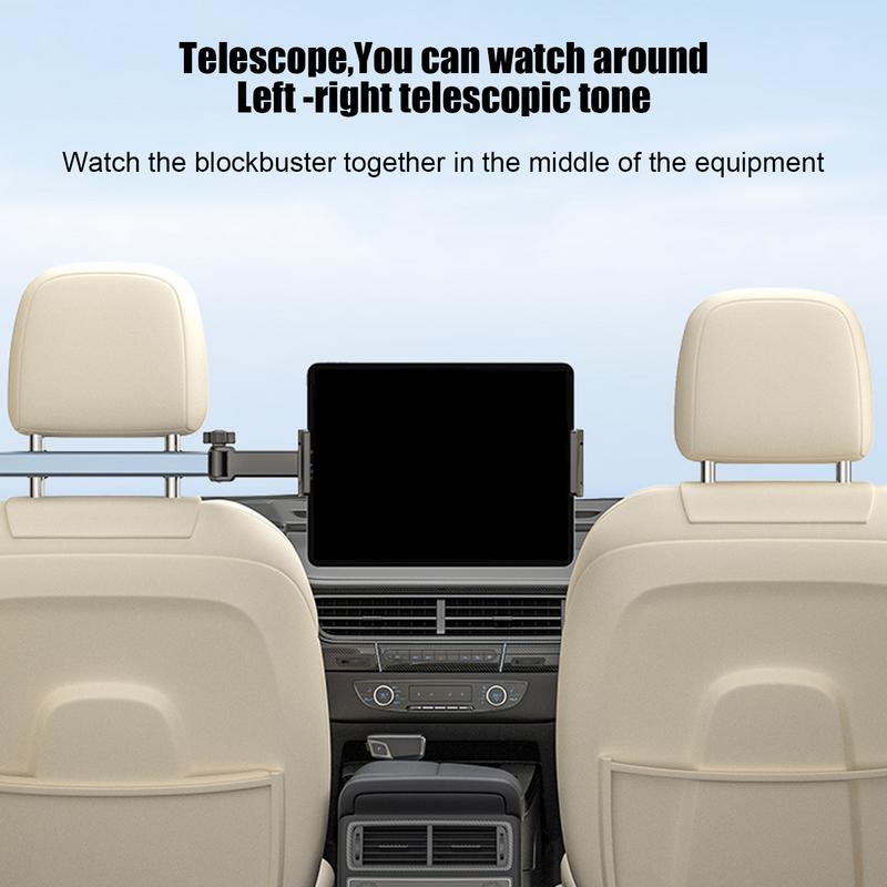 Back Seat Phone Holder For Car 360 Degree Rotatable Aluminum Alloy Stable Phone Holder For Car Multifunctional Clip On Phone