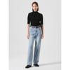 Long Slim Straight Denim Sky Blue