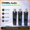 Xiaomi 2.4G Audio Connection Adapter Set Compatible For Dynamic Mic Guitar Audio Mixer PA System Stage Audio Accessory