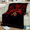 Heavy Metal Band Slayer Rock Blanket,Soft Throw Blanket for Home Bedroom Bed Sofa Picnic Travel Office Rest Cover Blanket Kids