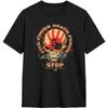 JOISOMI Short Sleeve T-Shirt Five Finger Death Punch 5FDP Casual Shirts Crew Neck T-Shirt Athletic Shirts