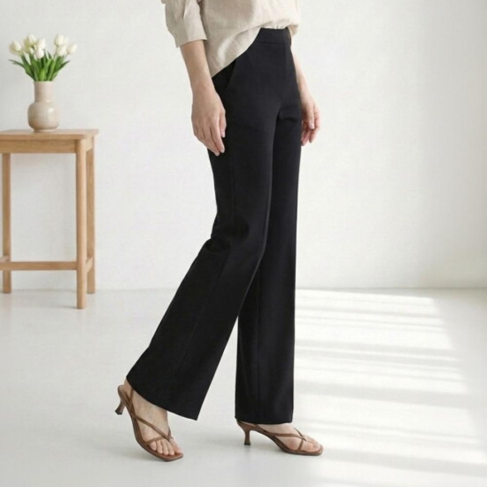 A+simple Women Regular Fit Stretch Slacks