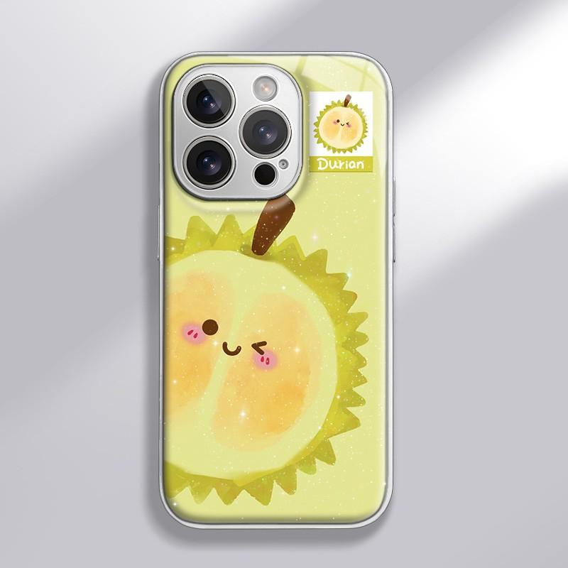 

Durian Expression for Apple 16promax Cartoon Women for IPhone Case 15 New 14pm Hydrogel Case For Apple 6