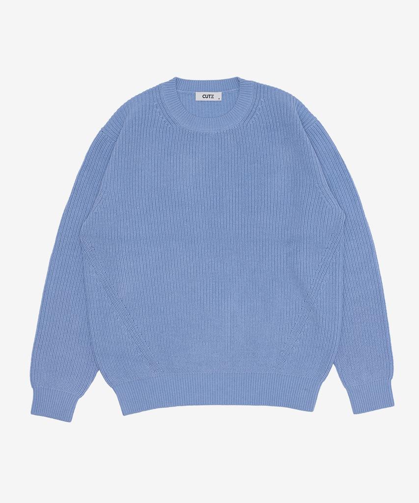 CUTZ Essential Ribbed Crewneck Knit - 10 Colors (Type B)