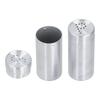 2pcs Spice Jar Stainless Steel Seasoning Bottle Salt And Pepper Shaker Kitchen ToolStainless Steel Color
