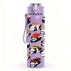 1PC Colorful Panda Toy Collection Pattern 750ml Color Plastic Sports Water Bottle Leakproof Flip Straw Lid Suitable for Sports Office Home Use