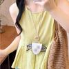 Pendant Sunglasses Glasses Holder Vacation Style Sunglasses Clip Portable Sunglasses Lanyard Girl