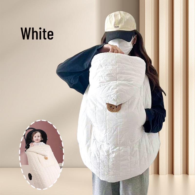 

Winter Windproof Baby Stroller Cape & Blanket 80*72 cm