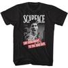 Scarface Say Goodnight Black T-Shirt