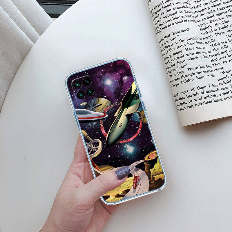 MH140 Space Alien UFO Phone Case for Motorola Edge 20 30 S30 40 50 Fusion Lite Plus Pro Neo Ultra One Power Action Macro Hyper Vision Zoom