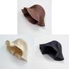 Simple Casual Fisherman Hat With Wide Brim Sun Protection For Beach And Vacation