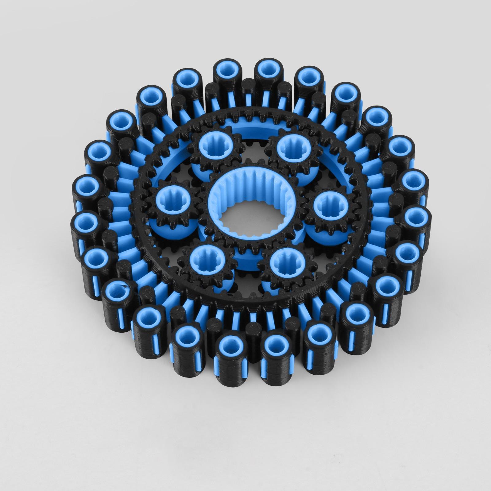 

3D-печать декомпрессионных игрушек 3D-печать декомпрессионных игрушек Игрушки для взрослых и детей Декомпрессионные игрушки One Size синий