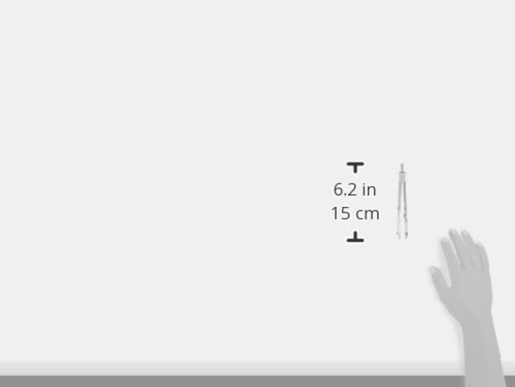 Shinwa Sokutei Drafting Compass B 155mm 75396